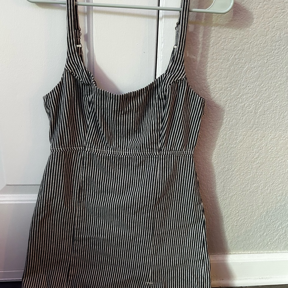 Urban Outfitters Black and White Striped Dress